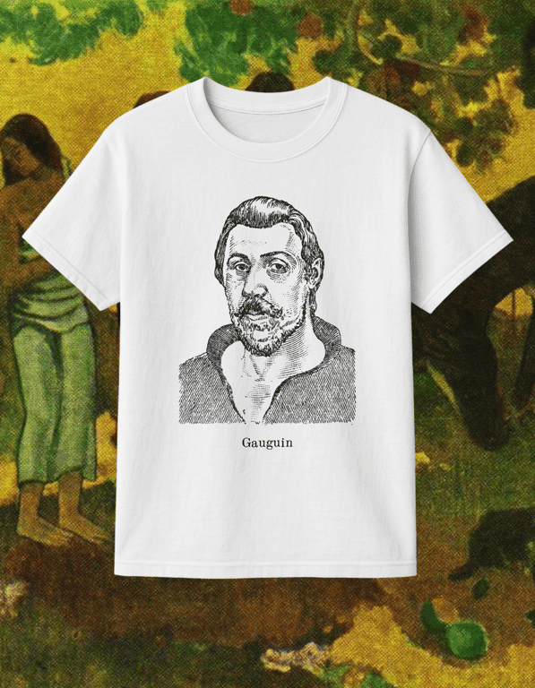 Gaughin print t-shirt