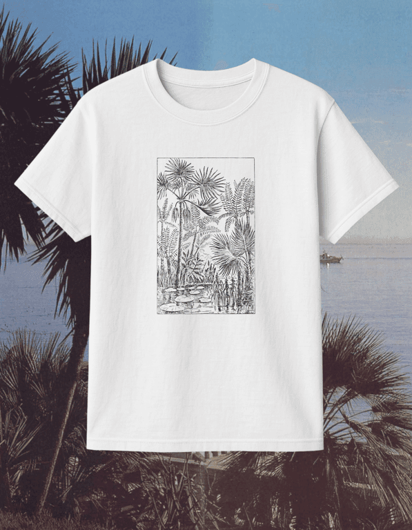 Palms print t-shirt