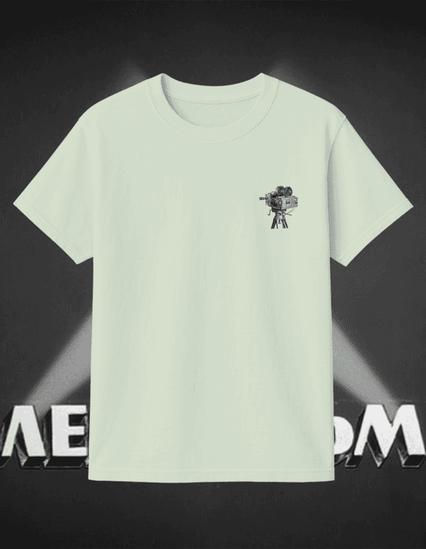 Camera print t-shirt