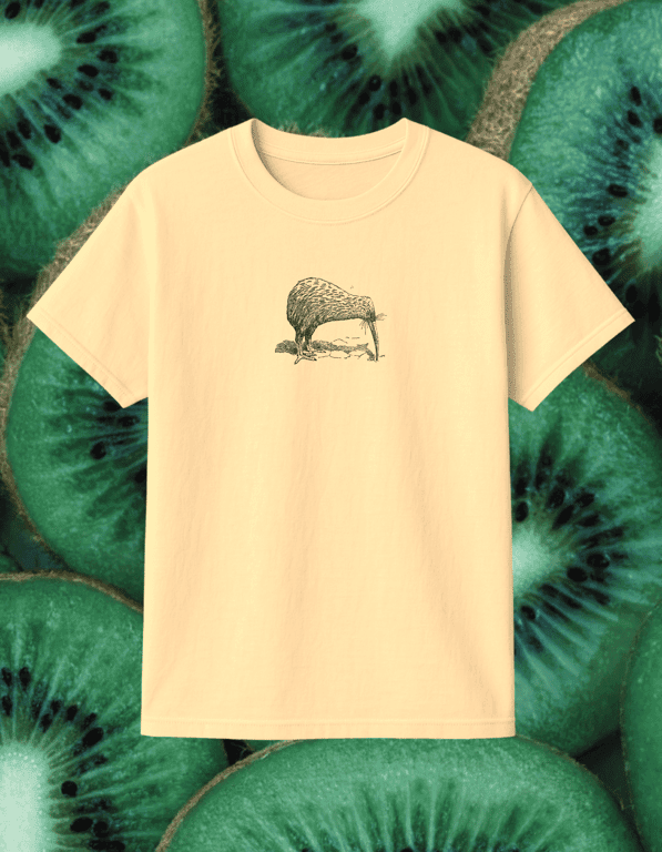Kiwi print t-shirt