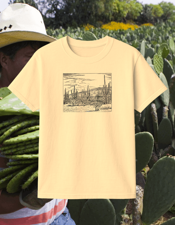 Cactus print t-shirt