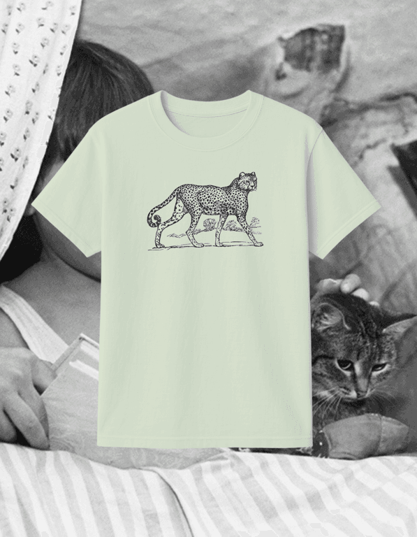 Gepard print t-shirt
