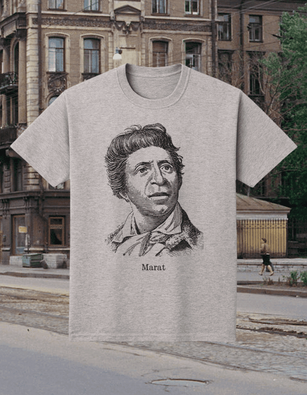 Marat print t-shirt