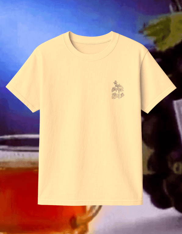 Blackberry print t-shirt