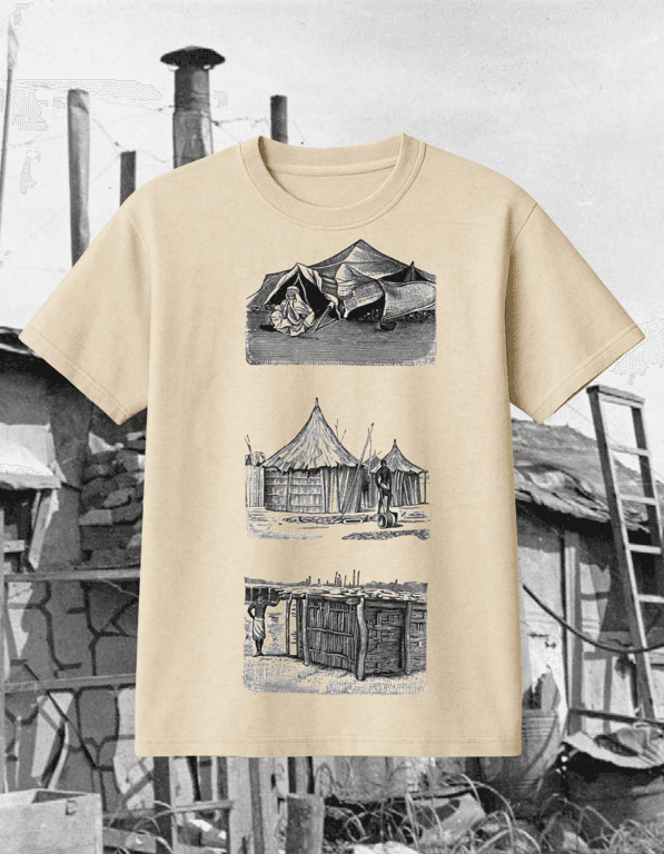 Apartments print t-shirt