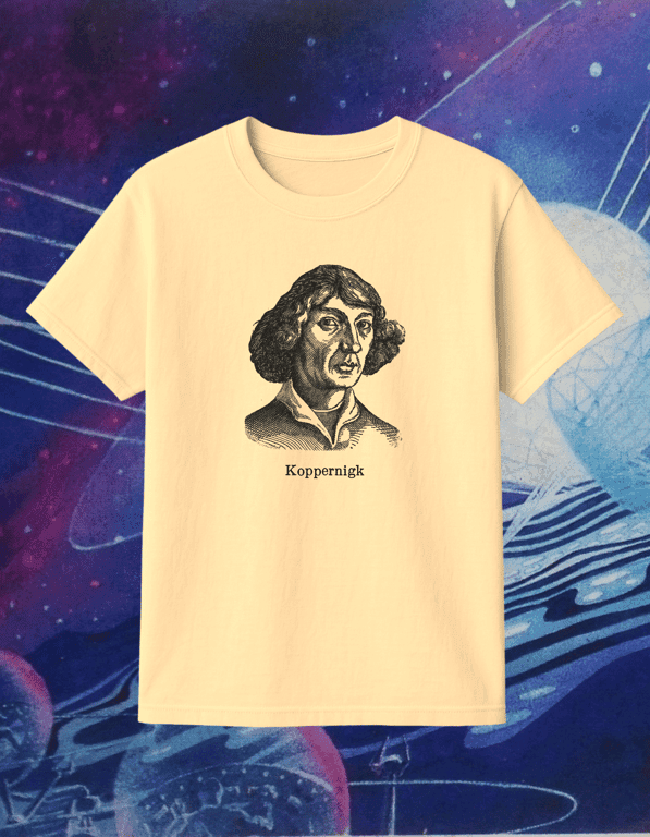 Koppernigk print t-shirt