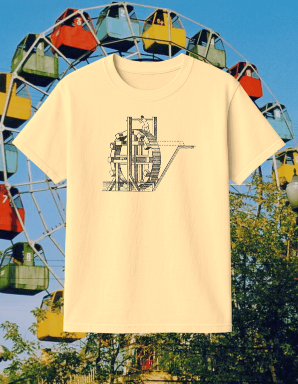 Koleso print t-shirt