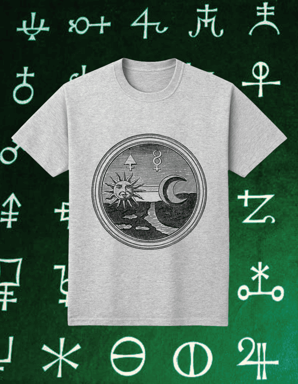 Alchemy print t-shirt